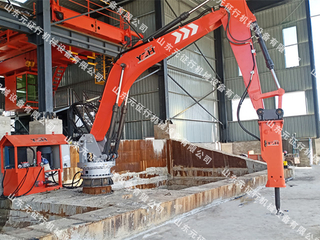 液壓碎石機(jī)械臂元征行固定式破碎錘