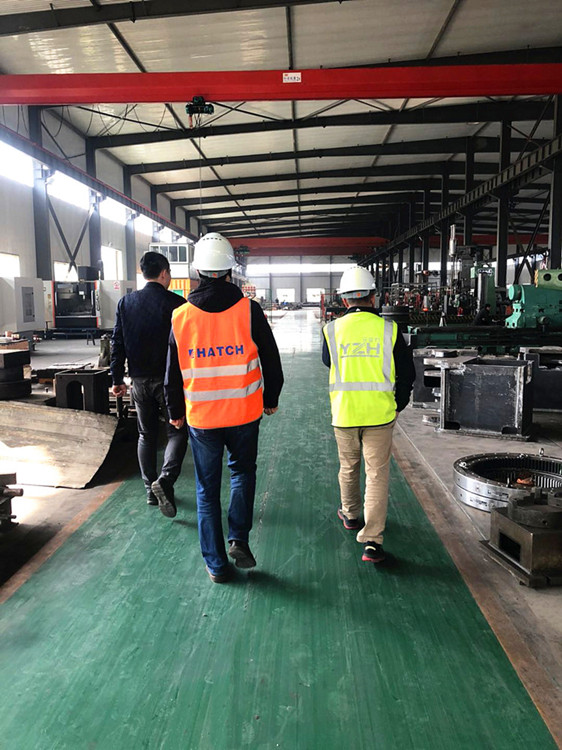 HATCH赫氏集團(tuán)訪問山東元征行機(jī)械設(shè)備有限公司