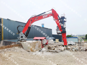 山東元征行智能固定式液壓機械碎石錘