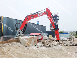 山東元征行智能固定式液壓機(jī)械碎石錘