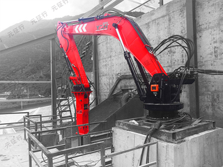 山東元征行液壓碎石用固定式機械破碎機機械臂