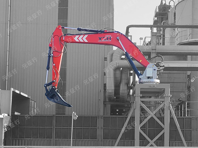 山東元征行固定式遠(yuǎn)程控制液壓破碎機(jī)械臂-支持定制服務(wù)