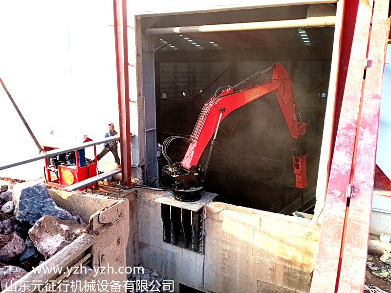 固定式碎石机械手