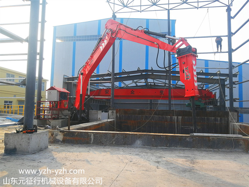 液压碎石机械手