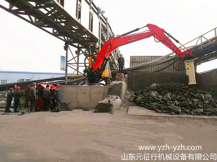 固定式电动液压碎石机