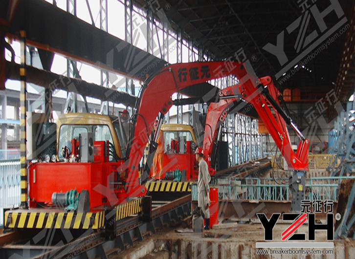 固定式液压破碎工作手臂