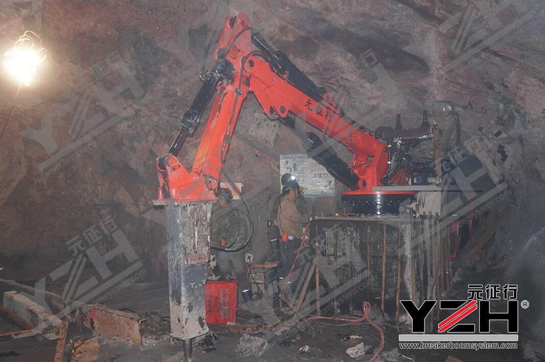 固定式破碎工作臂