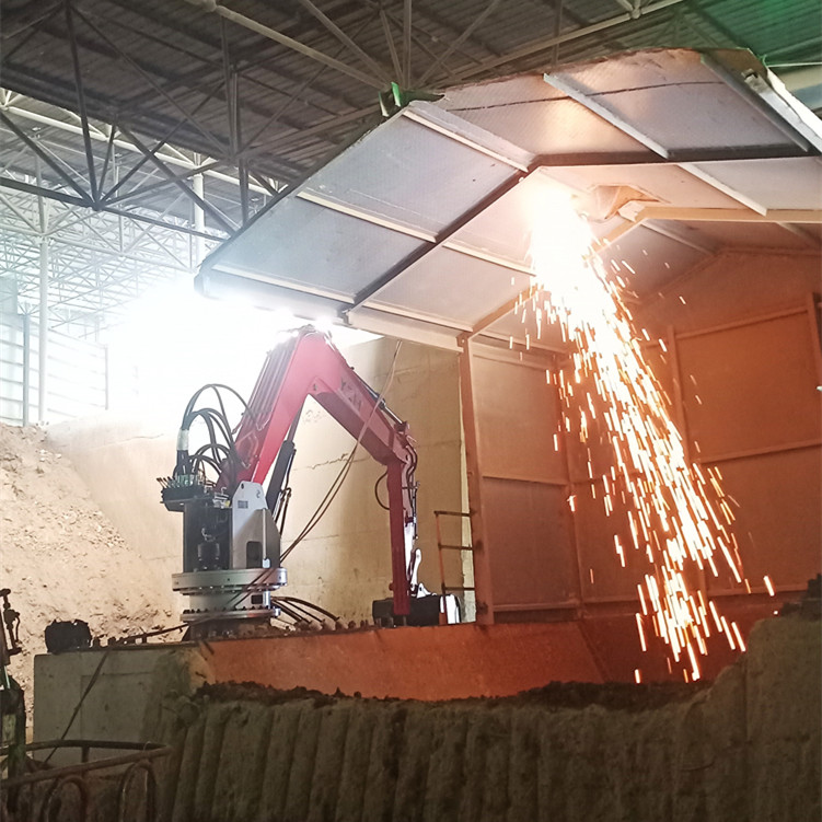 固定式挖掘机械工作臂