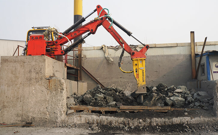 固定式液压碎石机