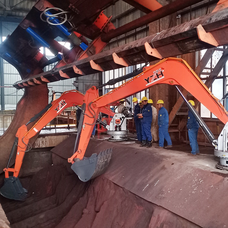 固定式挖掘机械臂