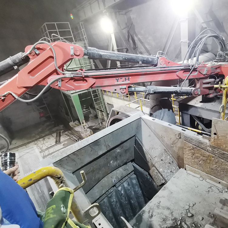 固定式液压破碎站