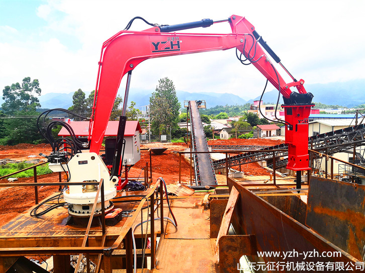 固定式液压碎石机