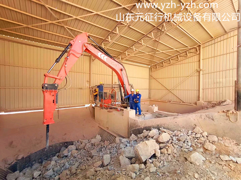 料口破碎机械工作臂