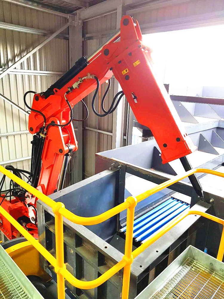 料仓碎石用固定破碎站