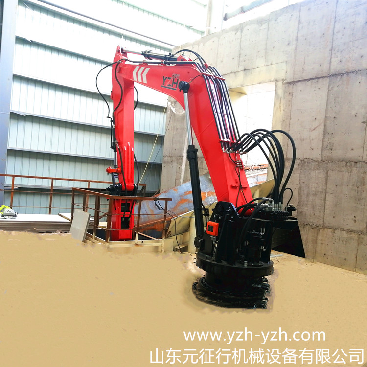 固定式多功能料口液压破碎机械工作臂