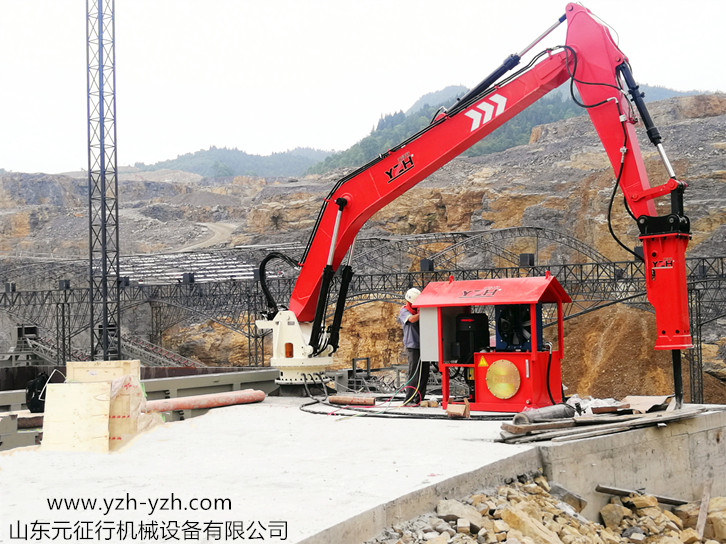 料仓口固定式液压破碎锤