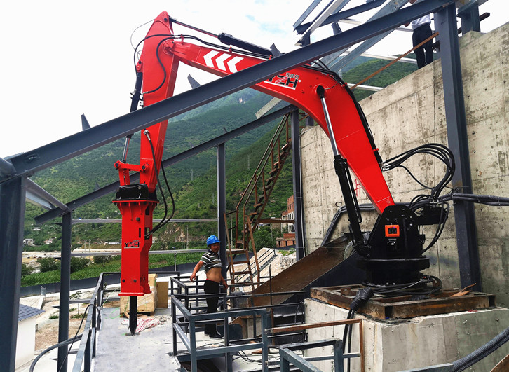 固定式液压破碎机械手臂