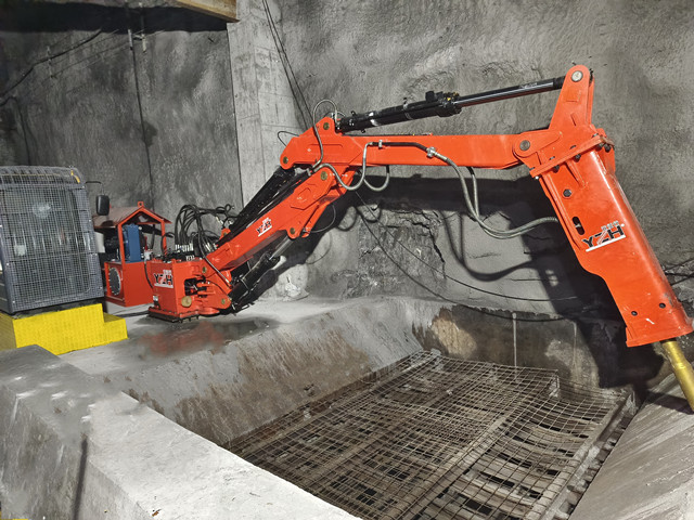 固定式液压机械工作臂