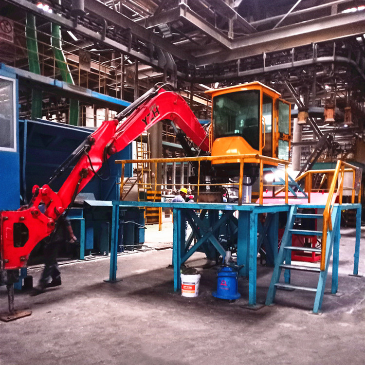 固定式电动液压破碎站