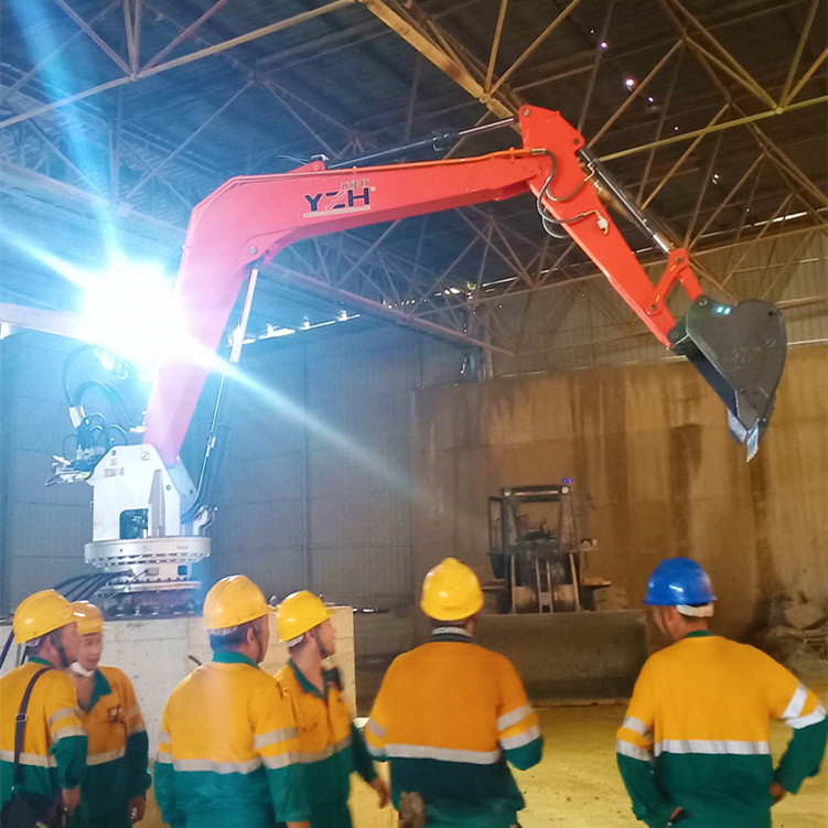 固定式挖掘工作臂