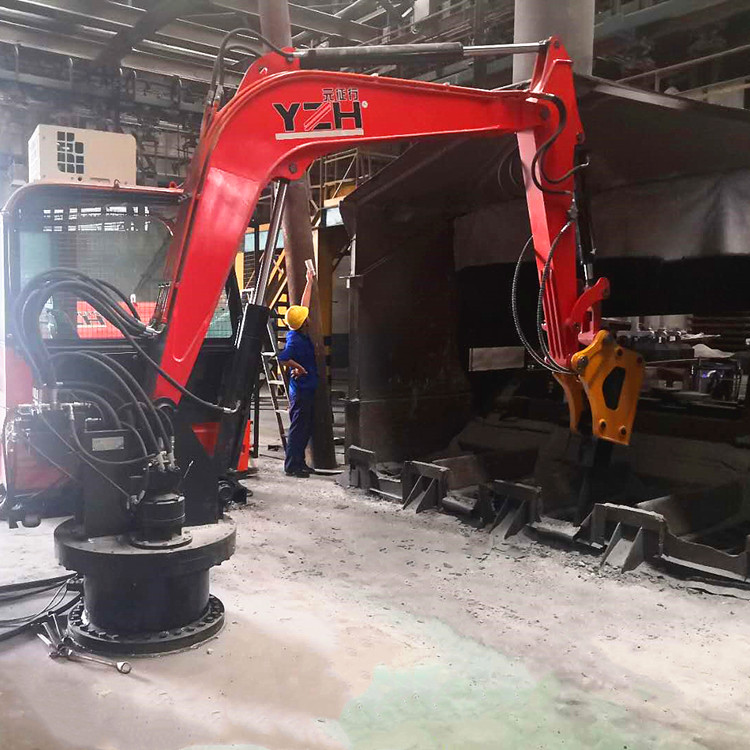 固定式电动液压破碎机械手