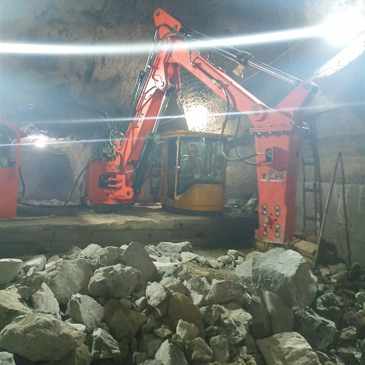 固定式电动液压碎石机