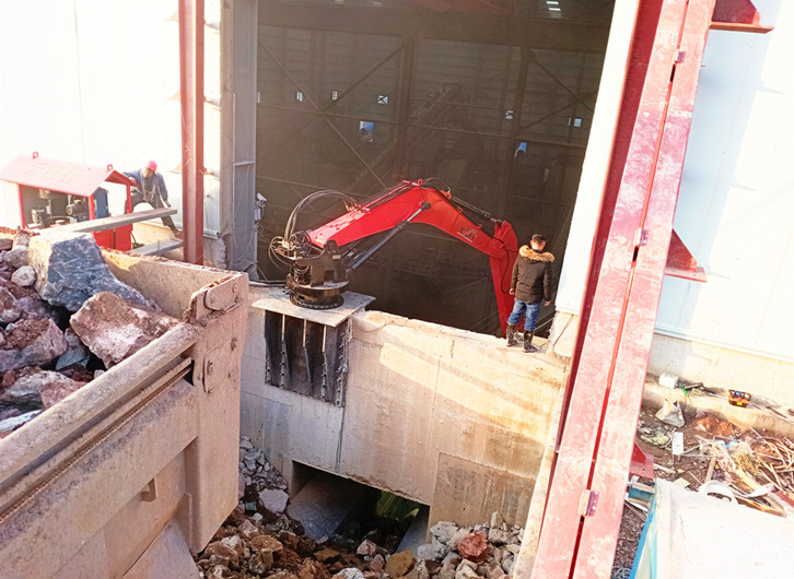 固定式液压破碎机械臂