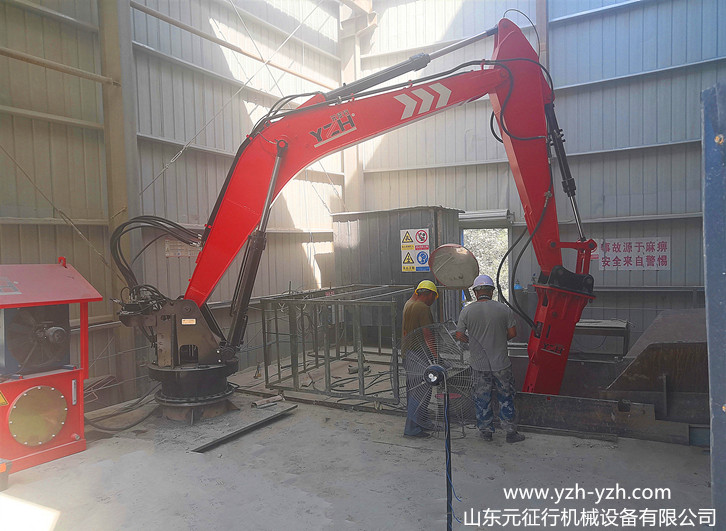 固定式液压破碎机械手臂