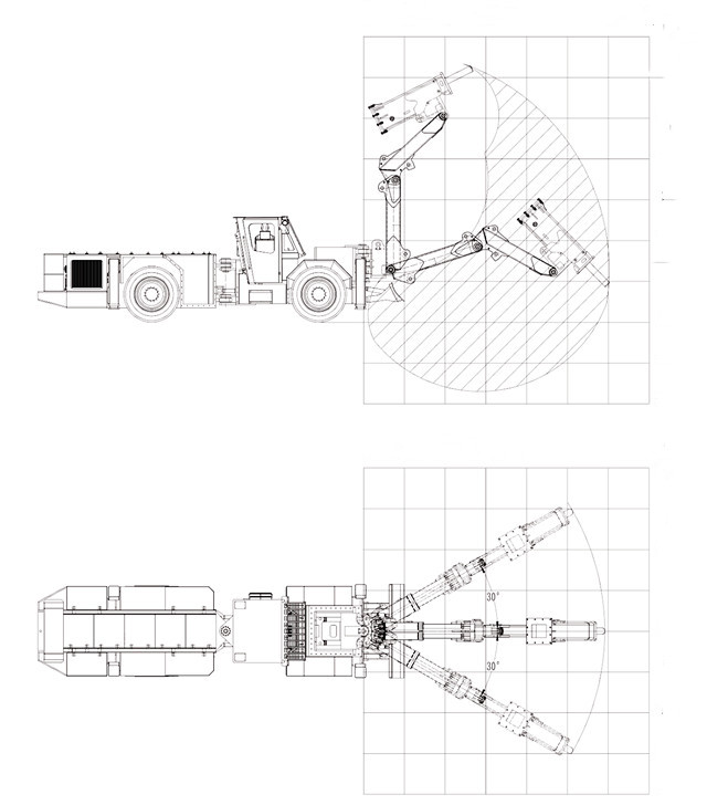 矿山用破碎台车