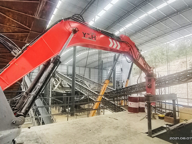 固定式液压破碎碎石机