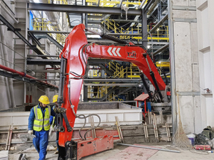 固定式元征行砂石破碎机械锤